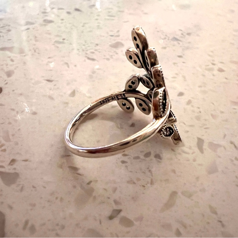 Sterling silver ring - Picture 4 of 4